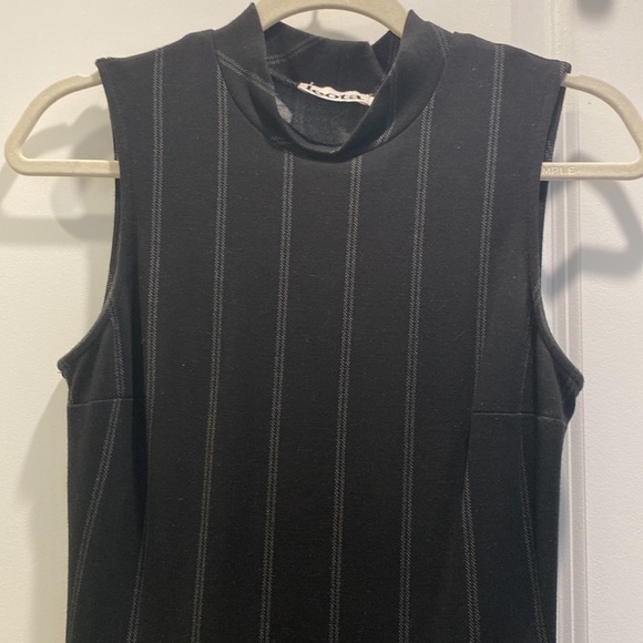 Leota black sleeveless dress size M - Picture 3 of 5